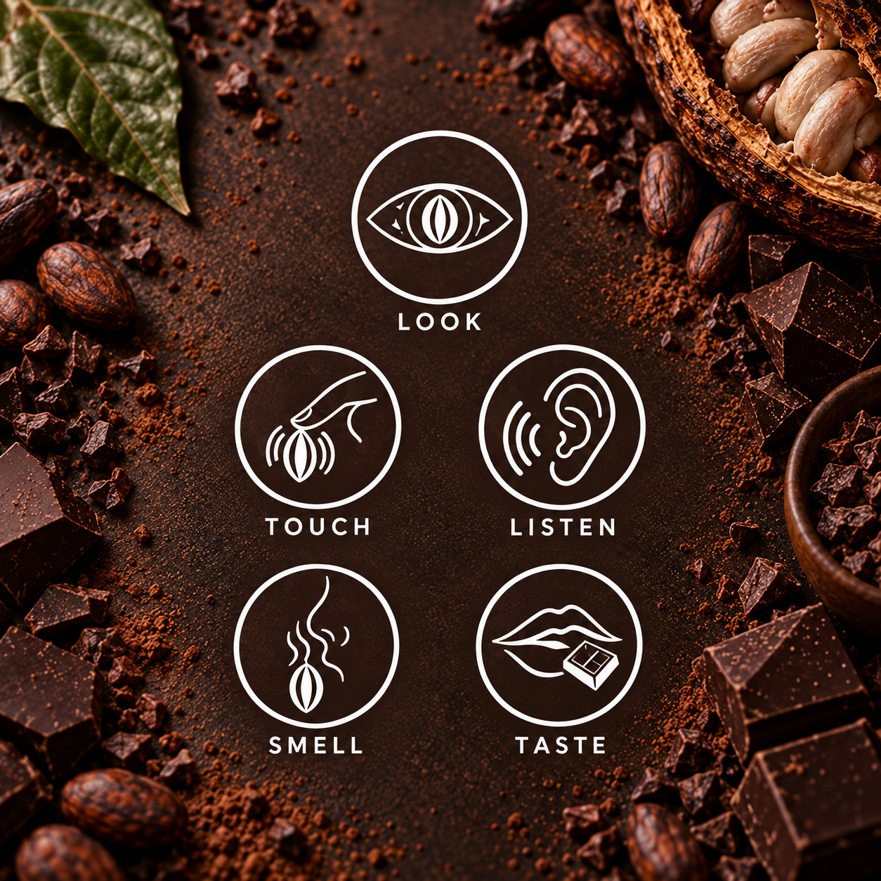five taste icons